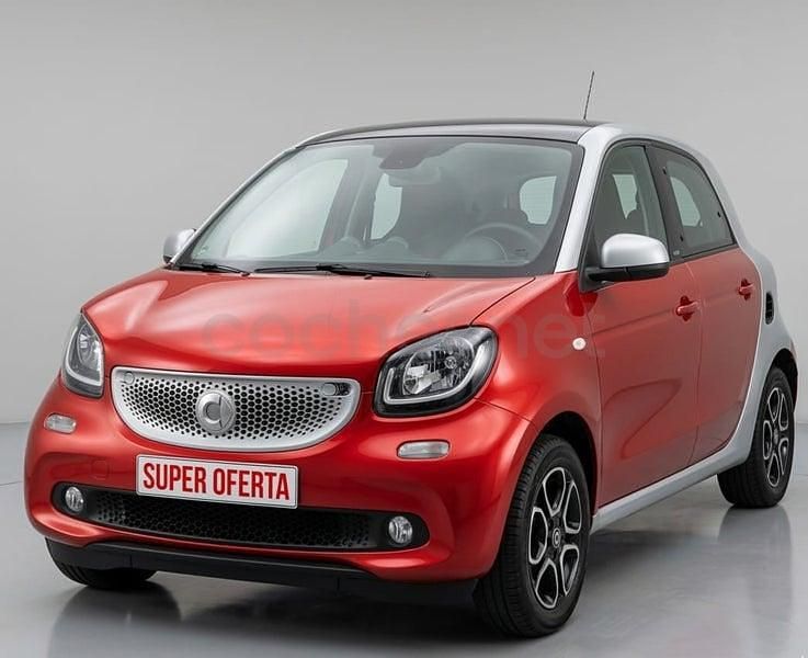 Usado Smart ForFour Passion 71 CV (52 kW) 2016 Rojo Utilitario