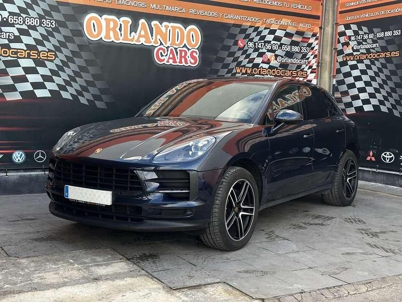 Usado Porsche Macan 245 CV (180 kW) 2019 Azul SUV