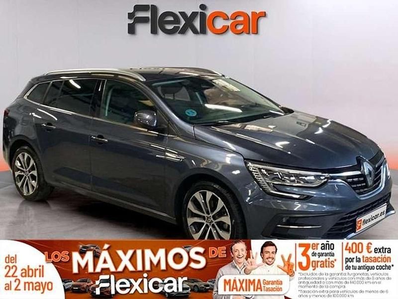 Usado Renault Mégane GrandTour Techno 140 CV (102 kW) 2022 Azul Familiar