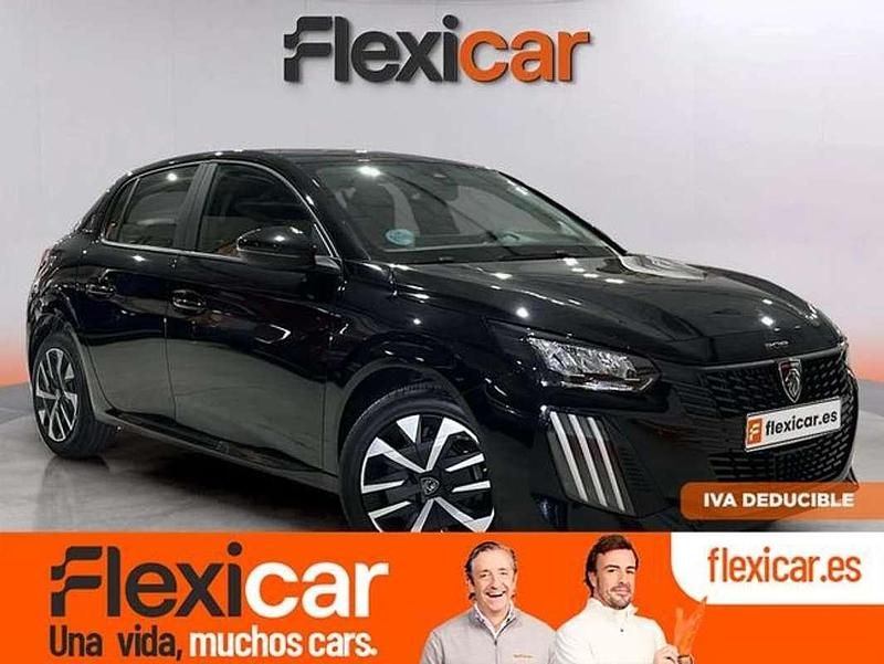 Negro Usado 2024 Peugeot 208 Active Utilitario | 13.990 € (Precio justo) - Imagen 1/4