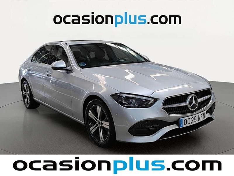 Usado Mercedes C220 200 CV (147 kW) 2022 Plateado Berlina