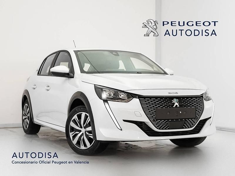 Usado Peugeot e-208 Active 100 kW (136 CV) 2021 Blanco Utilitario