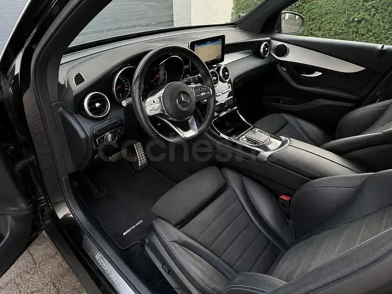 Usado Mercedes GLC220 194 CV (142 kW) 2021 Negro SUV