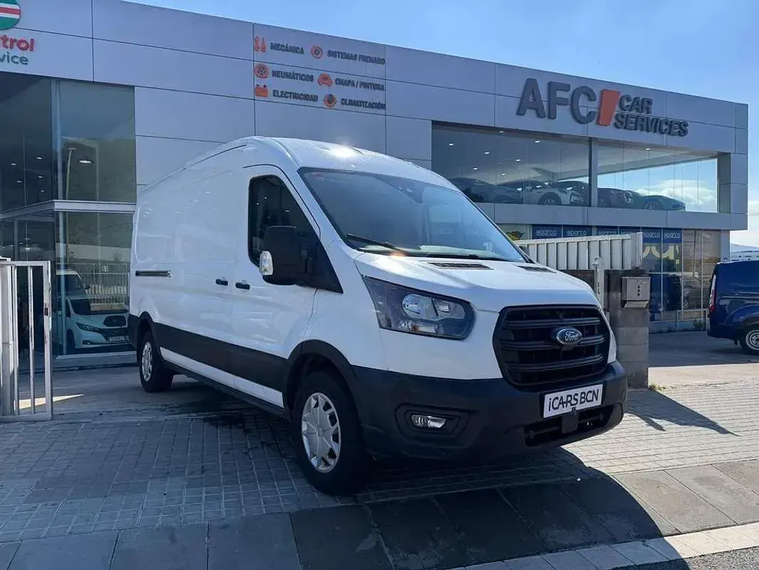 Usado Ford Transit Trend 129 HP (94 kW) 2022 Branco Van