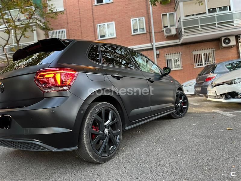 Usado VW Polo GTI 200 CV (147 kW) 2018 Negro Berlina