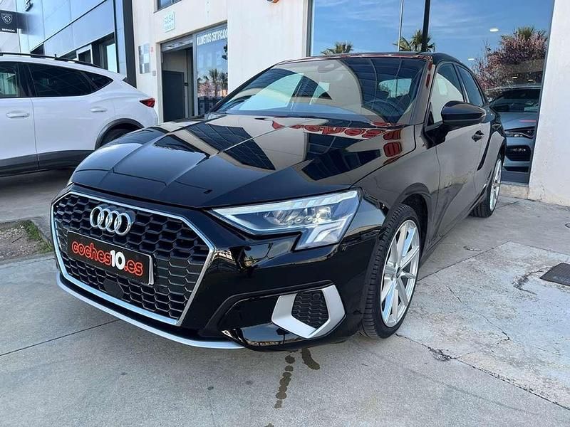 Usado Audi A3 Advanced 110 CV (80 kW) 2022 Negro Berlina