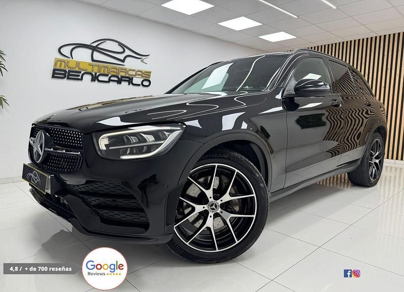 Usado Mercedes GLC220 194 CV (142 kW) 2019 Negro SUV