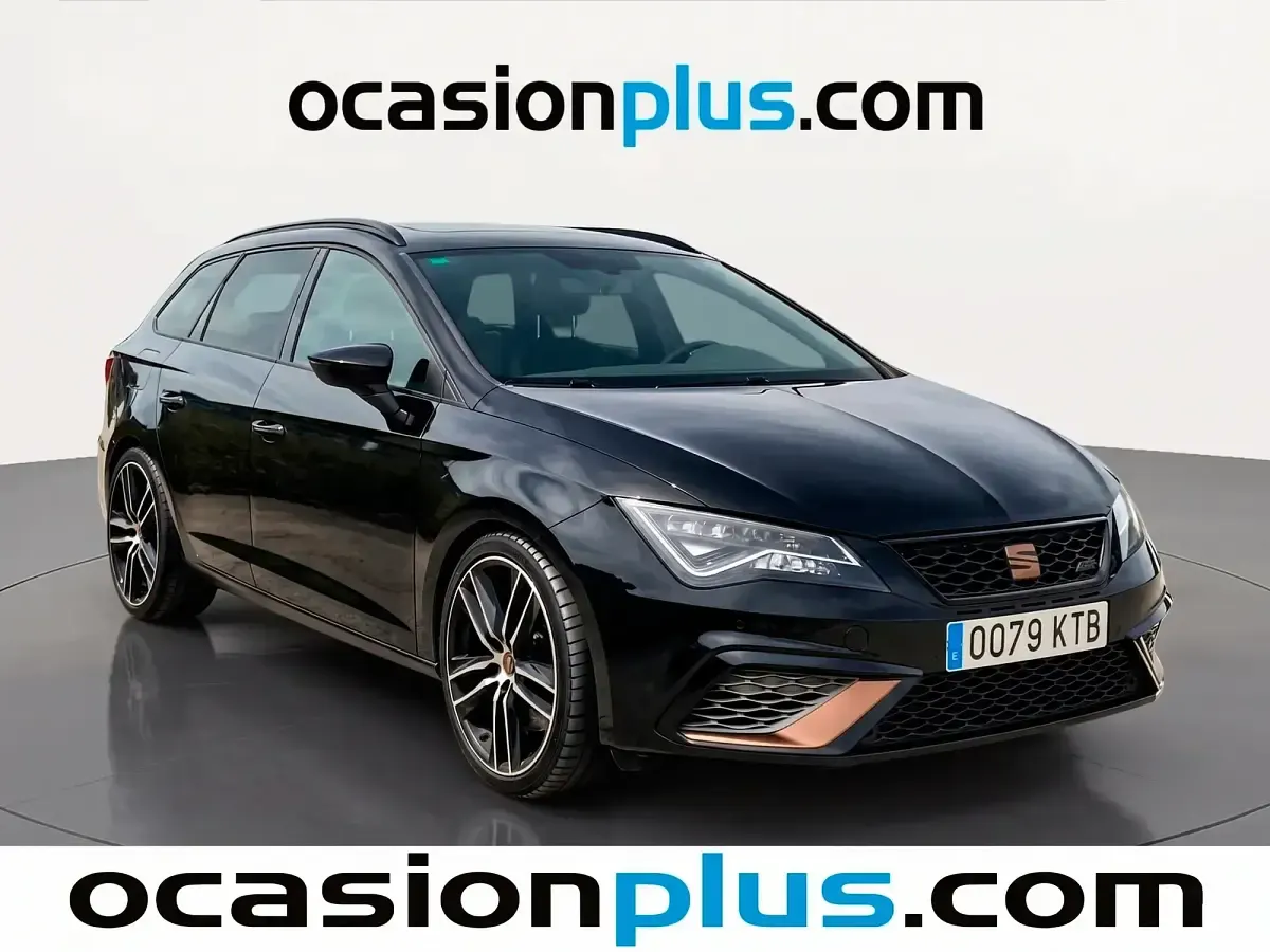 Usado Seat Leon CUPRA 290 CV (213 kW) 2019 Negro Familiar
