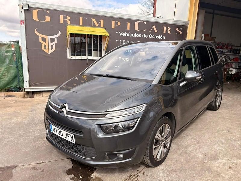 Usado Citroën Grand C4 Picasso Feel 120 CV (88 kW) 2015 Gris / plata Monovolumen