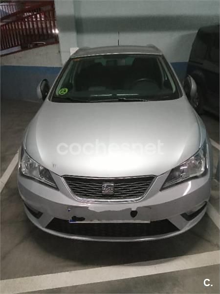 Gris / plata Usado 2014 Seat Ibiza ST Style Familiar | 7800 € (Precio justo) - Imagen 1/4