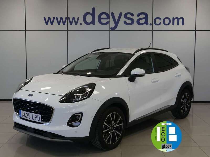Blanco Usado 2021 Ford Puma Titanium SUV | 14.440 € (Super precio) - Imagen 1/4