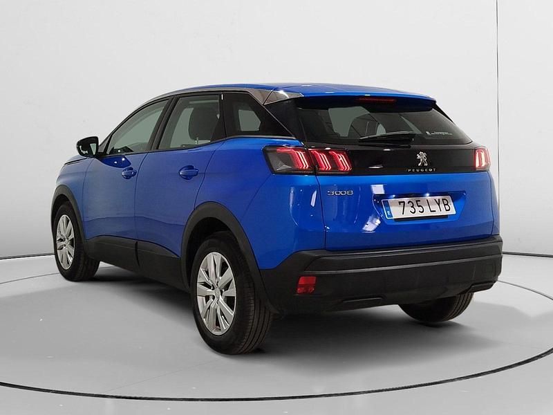 Usado Peugeot 3008 Active 132 CV (97 kW) 2022 Azul SUV