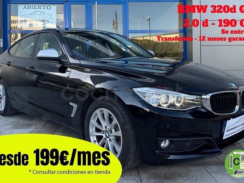 Usado BMW 320 Gran Turismo 190 CV (139 kW) 2016 Negro Berlina