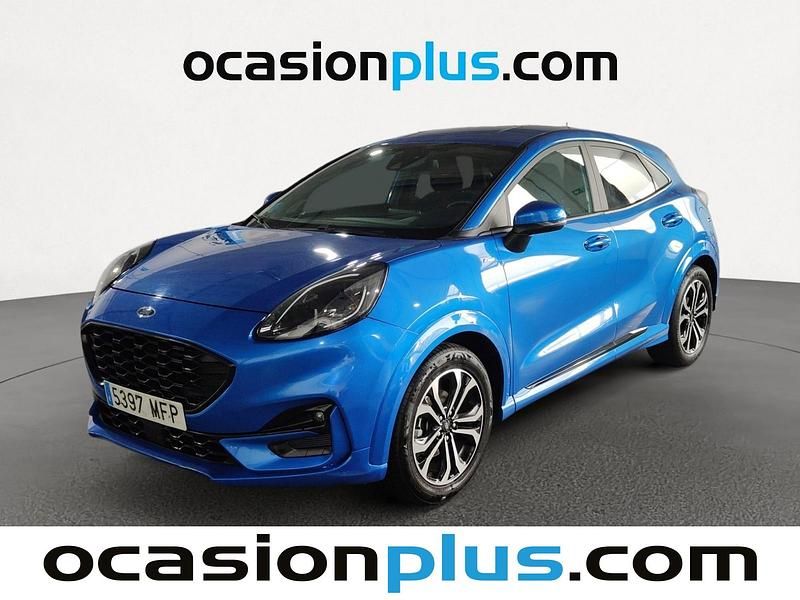 Azul Usado 2023 Ford Puma Gen-E ST-Line SUV | 15.355 € - Imagen 1/4