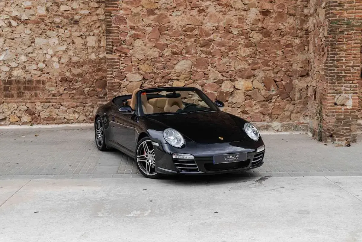 Usado Porsche 911 Carrera 4S Cabriolet 385 CV (283 kW) 2009 Negro Descapotable