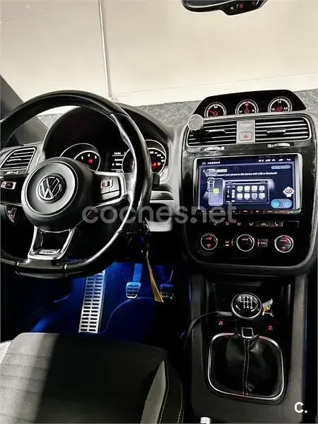 Usado VW Scirocco R-line 125 CV (91 kW) 2015 Verde Coupe