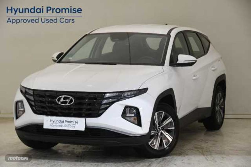 Polar white Usado 2021 Hyundai Tucson SUV | 21.900 € (Buen precio) - Imagen 1/4