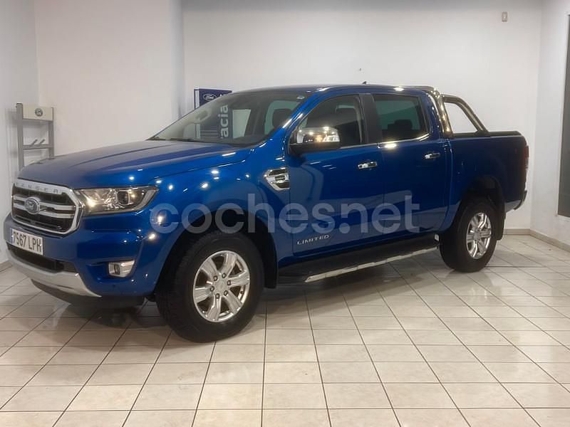 Azul Usado 2021 Ford Ranger Limited Recogida | 32.900 € (Precio justo) - Imagen 1/4