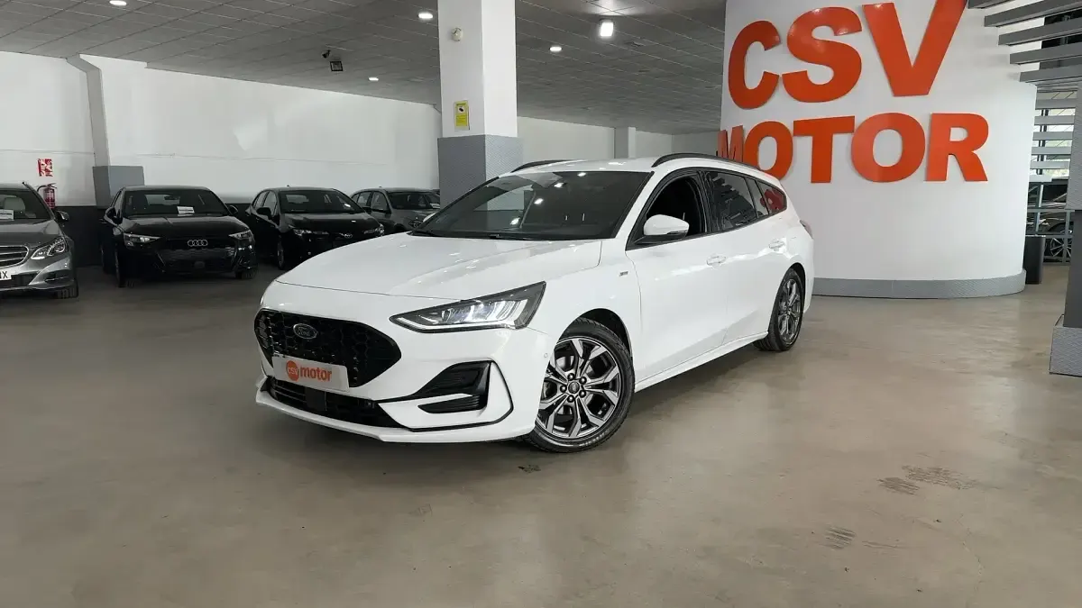 Usado Ford Focus Active 125 CV (91 kW) 2024 Blanco Utilitario