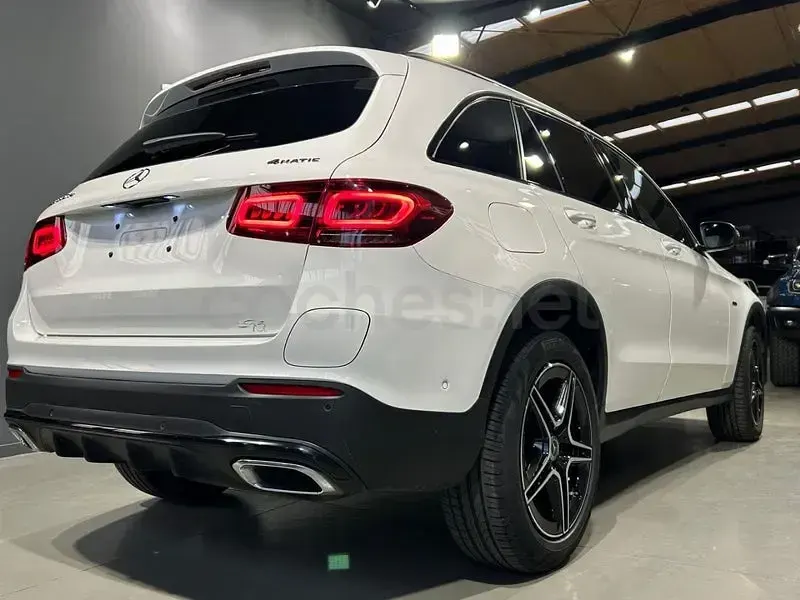 Usado Mercedes GLC300e 306 CV (225 kW) 2021 Blanco SUV