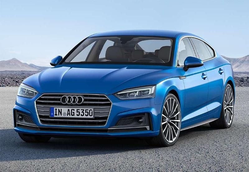 Usado Audi A5 Sportback Advanced 150 CV (110 kW) 2018 Gris Utilitario