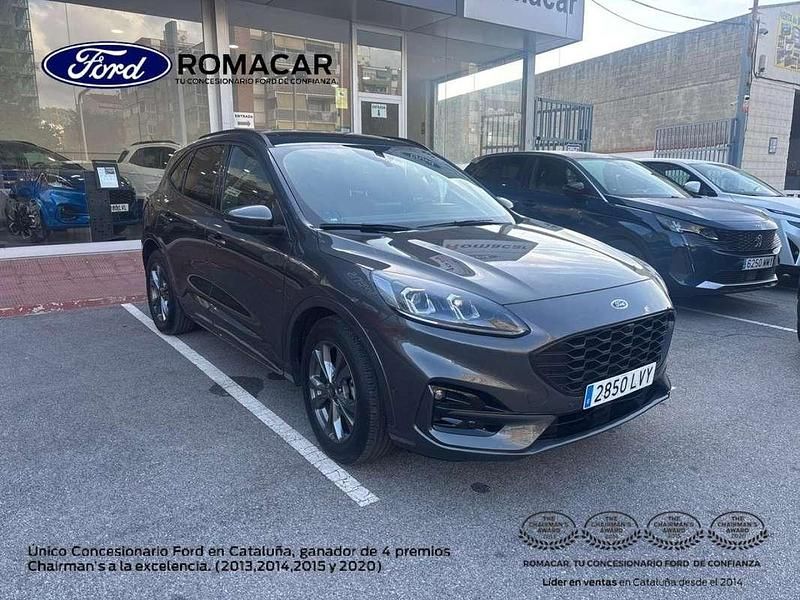 Gris Usado 2022 Ford Kuga ST-Line SUV | 23.500 € (Buen precio) - Imagen 1/4