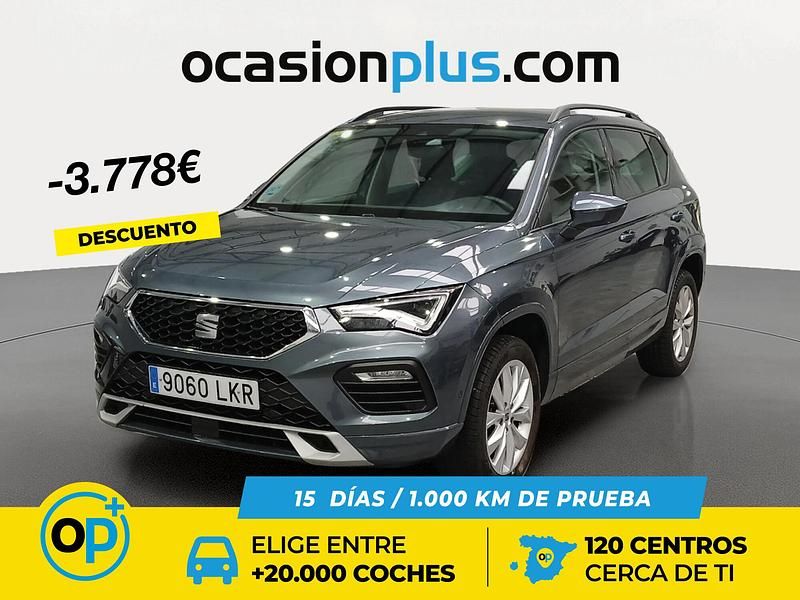 Usado Seat Ateca Style 150 CV (110 kW) 2020 Gris SUV