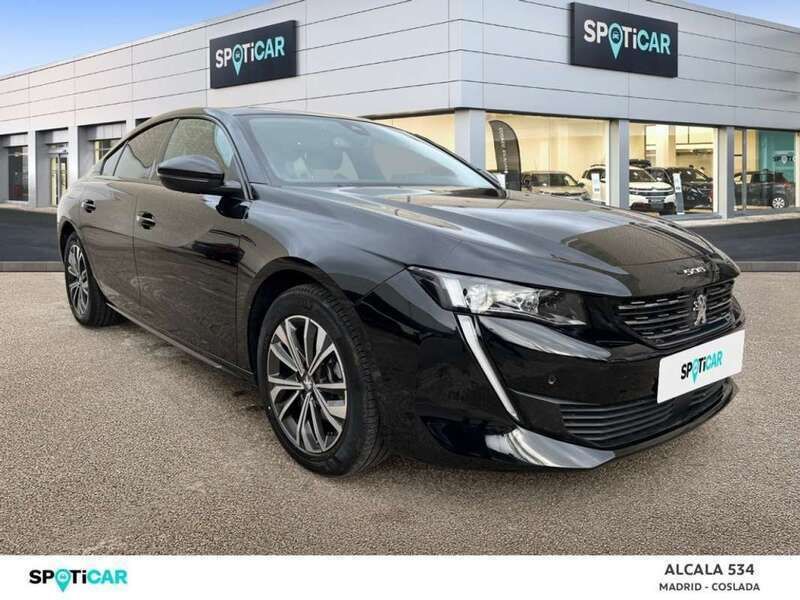 Usado Peugeot 508 Allure 131 CV (96 kW) 2022 Negro Berlina