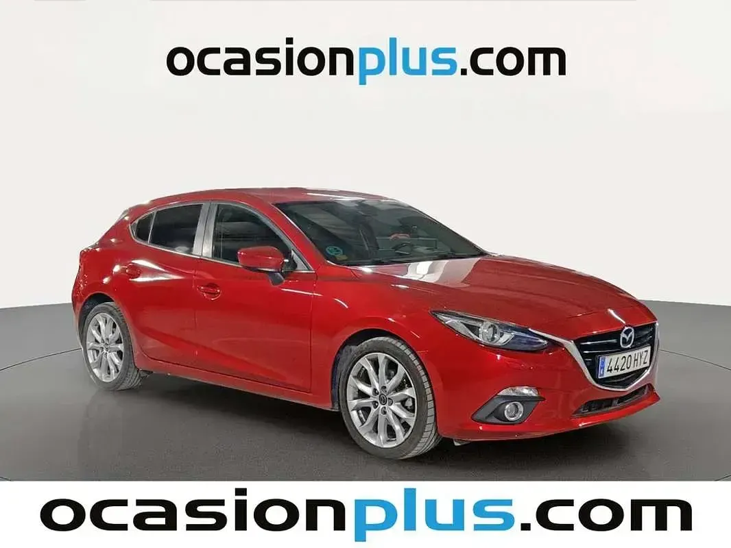 Usado Mazda 3 Luxury 150 CV (110 kW) 2014 Rojo Utilitario