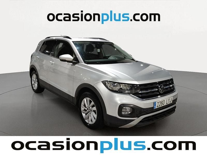 Usado VW T-Cross Advance 110 CV (80 kW) 2022 Gris plata SUV