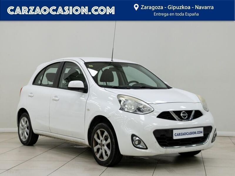 Blanco Usado 2016 Nissan Micra Acenta Utilitario | 8900 € (Caro) - Imagen 1/4