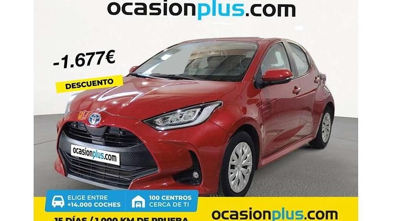 Rojo Usado 2022 Toyota Yaris Hybrid Business Edition Utilitario | 16.773 € (Buen precio) - Imagen 1/3