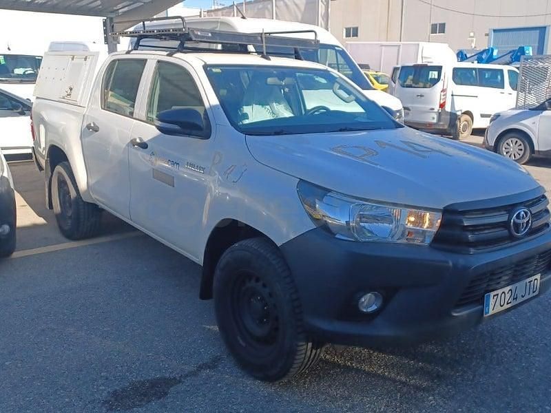 Usado Toyota HiLux 150 CV (110 kW) 2016 Blanco Recogida