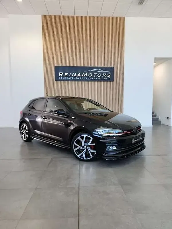 Usado VW Polo GTI 200 CV (147 kW) 2019 Negro Utilitario