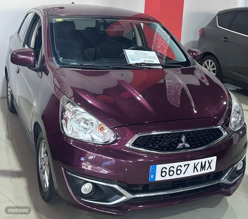 Usado Mitsubishi Space Star 80 CV (58 kW) 2018 Violeta Utilitario