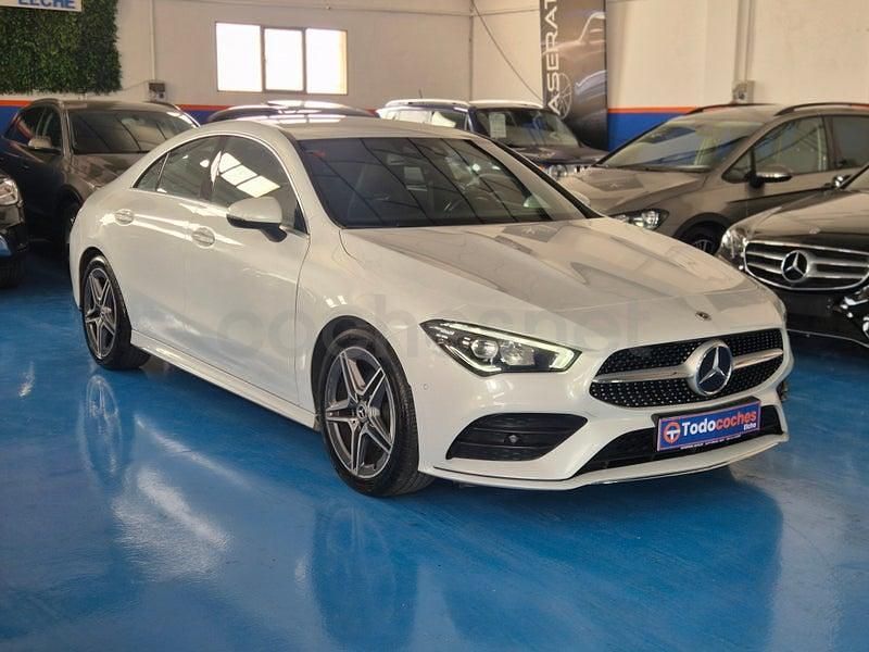 Usado Mercedes CLA180 136 CV (100 kW) 2020 Blanco Berlina