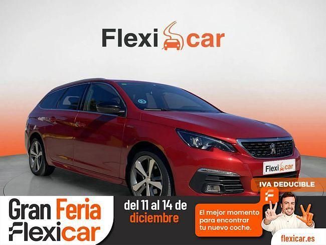 Rojo Usado 2019 Peugeot 308 SW GT-line Familiar | 12.490 € (Precio justo) - Imagen 1/4