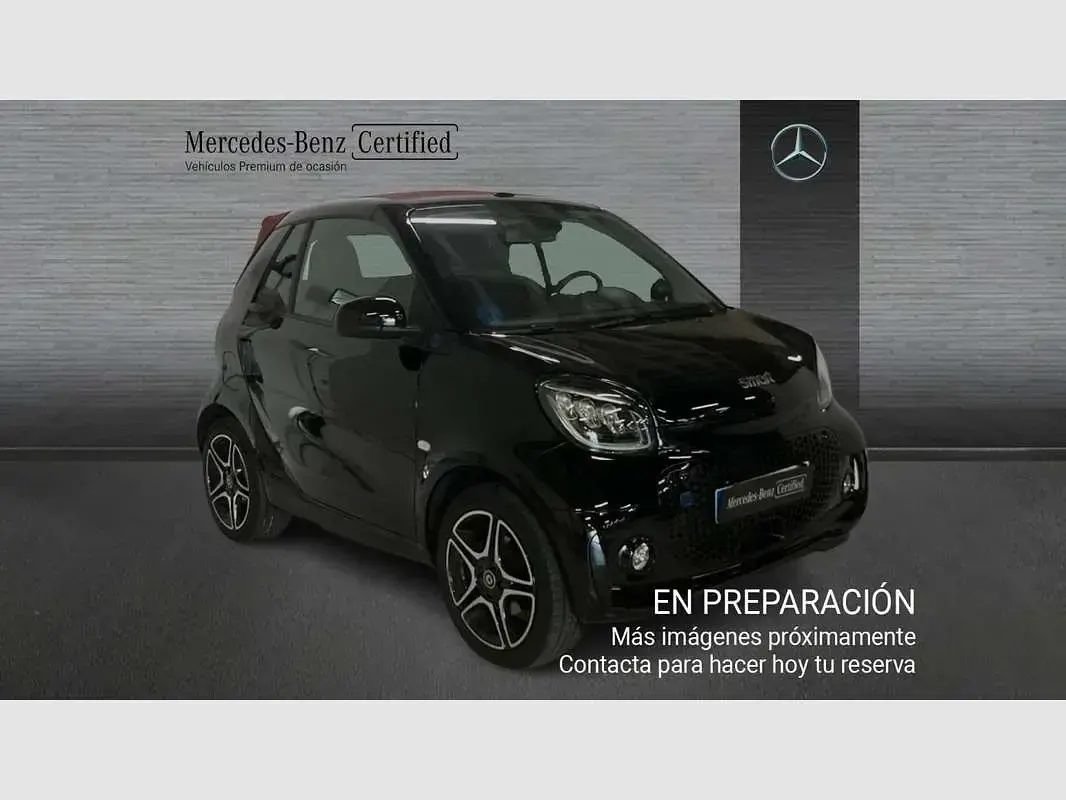 Usado Smart ForTwo Electric Drive 60 kW (82 CV) 2022 Negro Descapotable