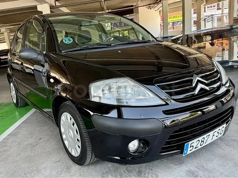 Usado Citroën C3 Furio 75 CV (55 kW) 2007 Negro Berlina