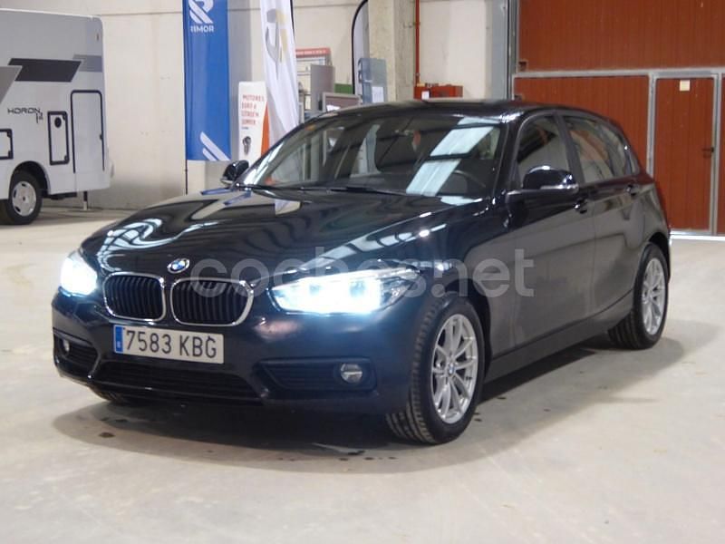 Negro Usado 2017 BMW 116 Efficient Dynamics Utilitario | 14.595 € (Buen precio) - Imagen 1/4