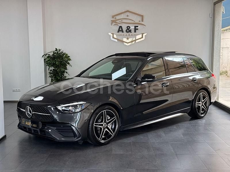 Gris / plata Usado 2022 Mercedes C300e Familiar | 45.990 € (Precio justo) - Imagen 1/4