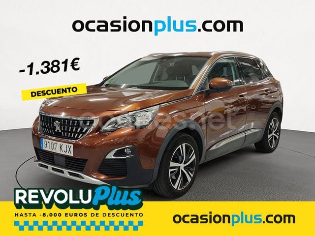 Marrón Usado 2018 Peugeot 3008 Allure SUV | 15.200 € (Un poco caro) - Imagen 1/4