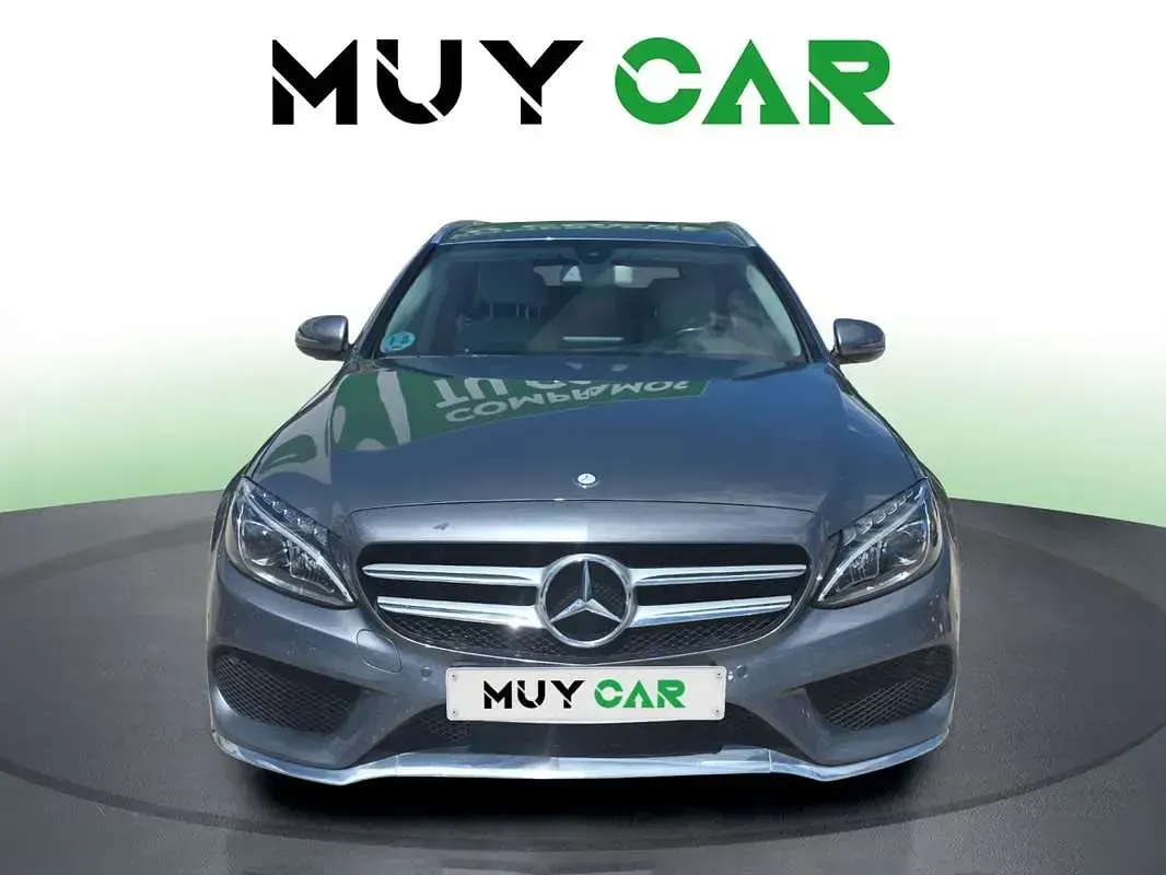 Usado Mercedes C220 170 CV (125 kW) 2017 Gris Familiar