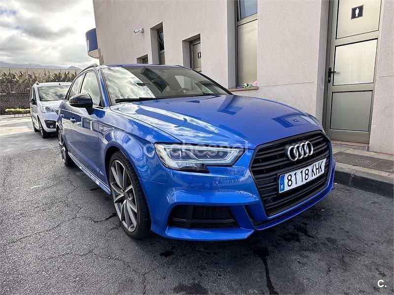 Azul Usado 2018 Audi A3 Comfort Berlina | 20.600 € (Precio justo) - Imagen 1/4
