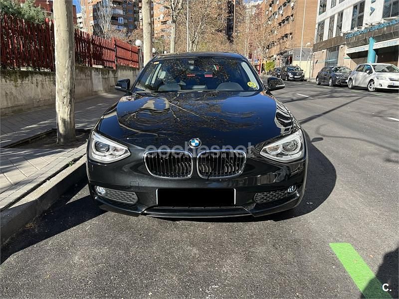 Usado BMW 118 143 CV (105 kW) 2014 Negro Utilitario