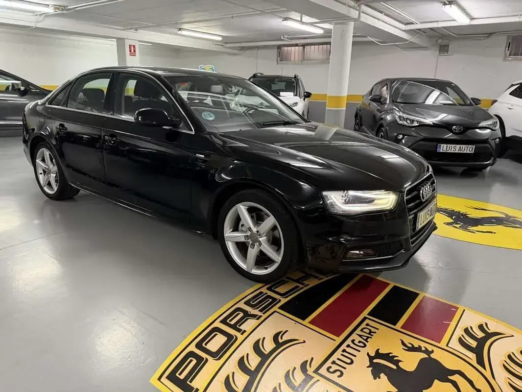 Usado Audi A4 S-Line 150 CV (110 kW) 2016 Negro Berlina