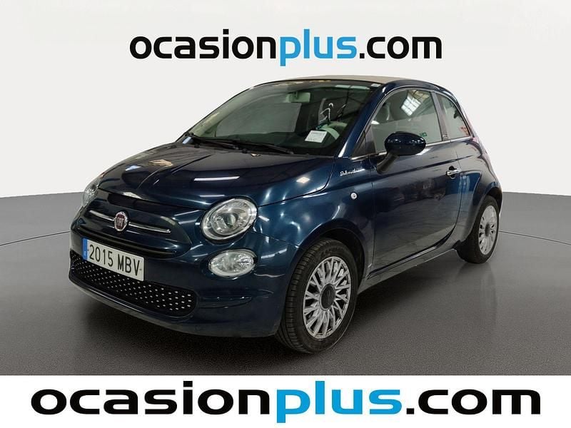 Azul Usado 2022 Fiat 500C Dolcevita Descapotable | 10.682 € (Buen precio) - Imagen 1/4