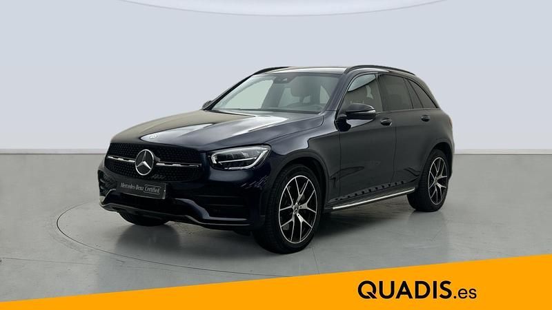 Azul Usado 2022 Mercedes GLC200 SUV | 46.900 € (Un poco caro) - Imagen 1/4