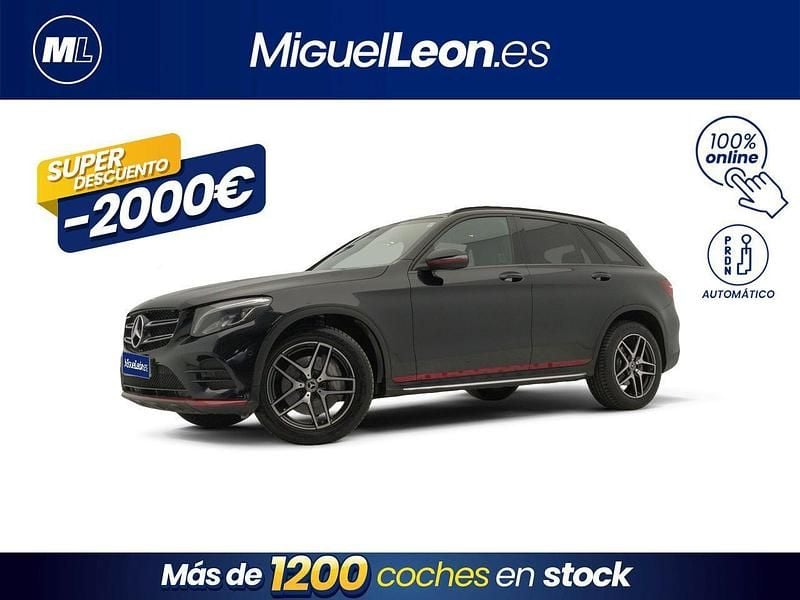 Negro Usado 2019 Mercedes GLC220 SUV | 35.985 € (Buen precio) - Imagen 1/3