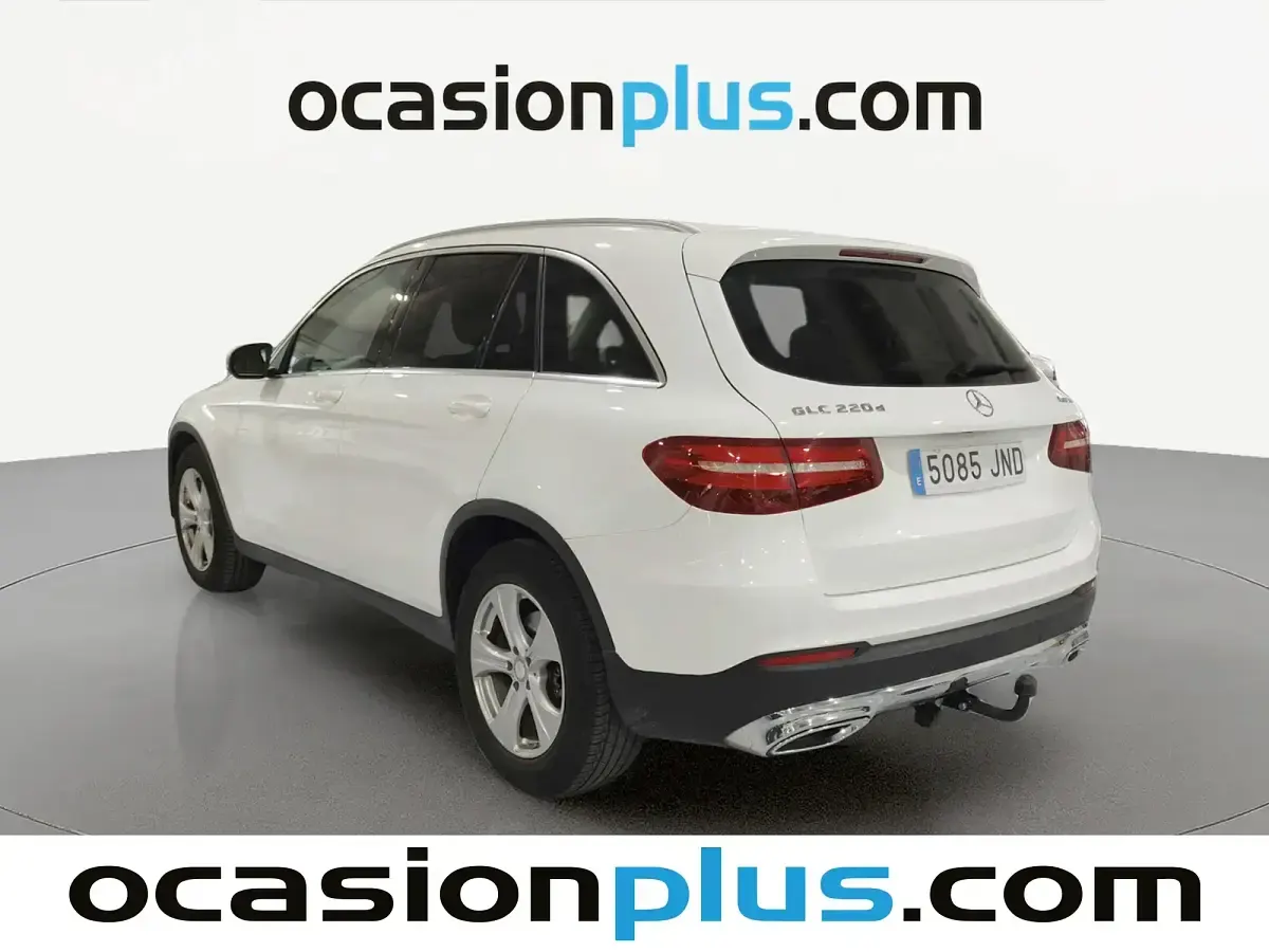 Usado Mercedes GLC220 170 CV (125 kW) 2016 Blanco SUV